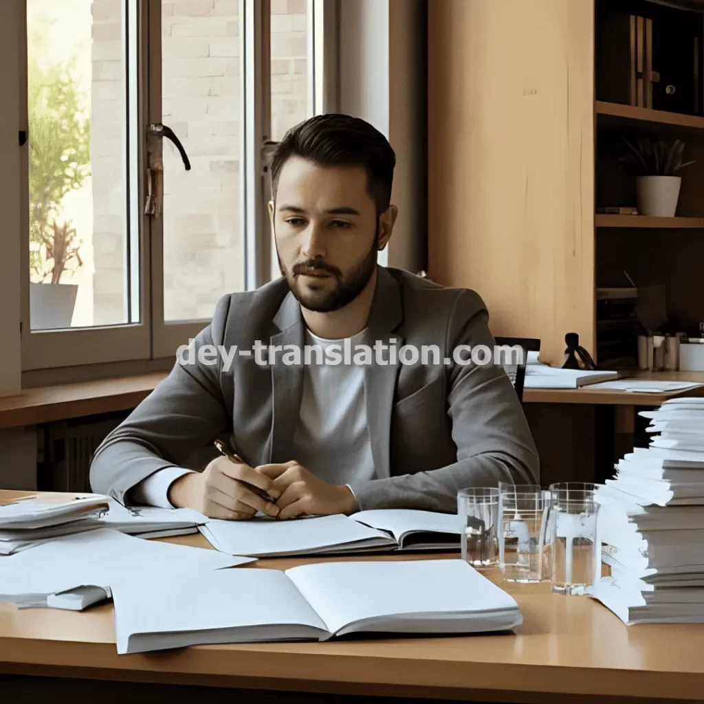 دی خدمات ترجمه پروپوزال های شرکت ها در تهران