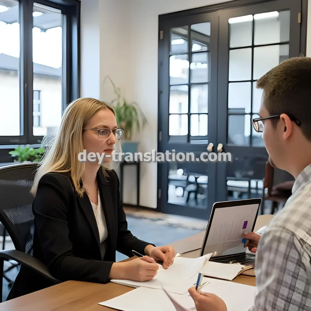 دی مترجم رسمی انگلیسی به فارسی ترجمه گواهی های قانونی در تهران پیروزی